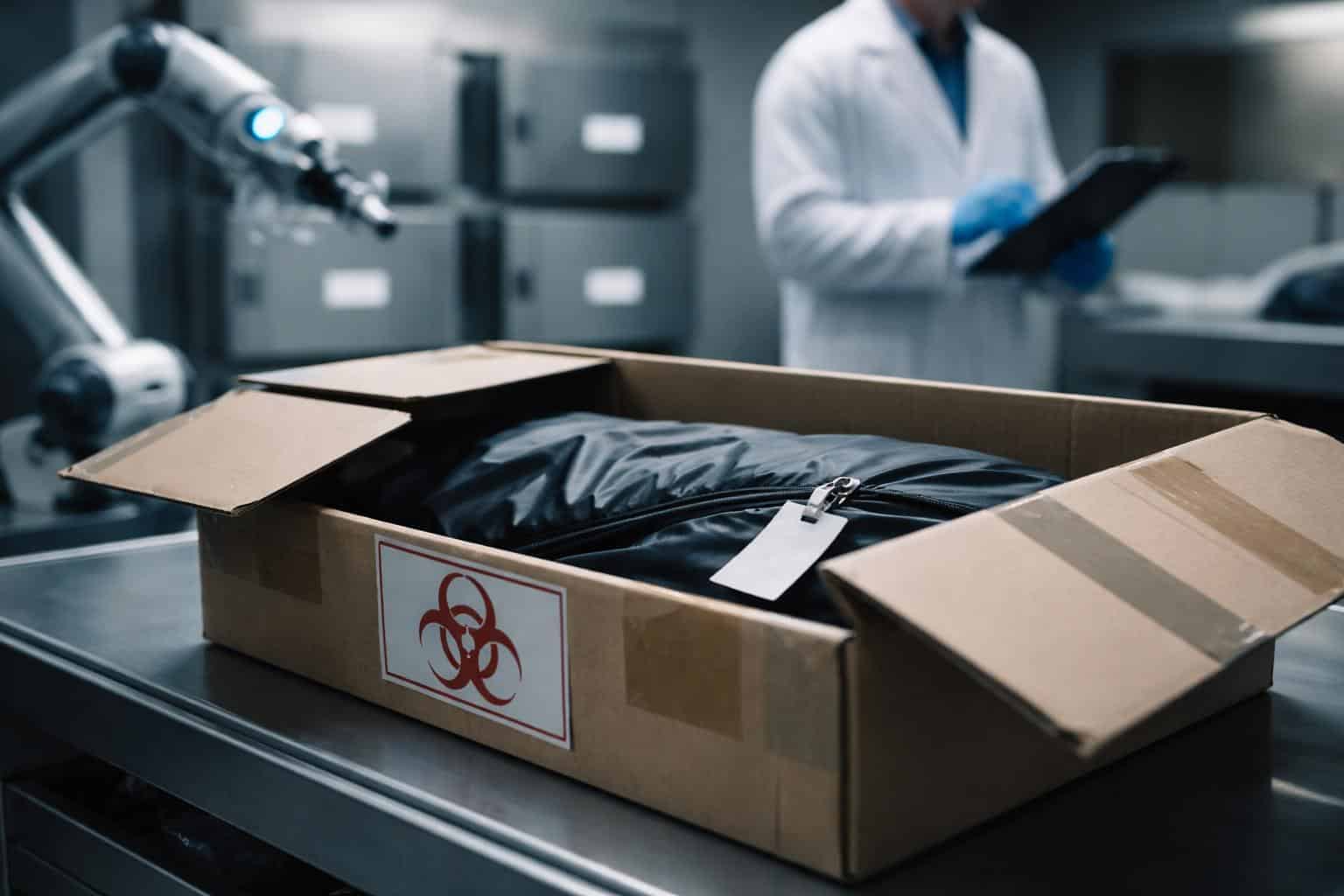 Bestatter drohte Leichenteile in ganz Österreich zu verschicken
