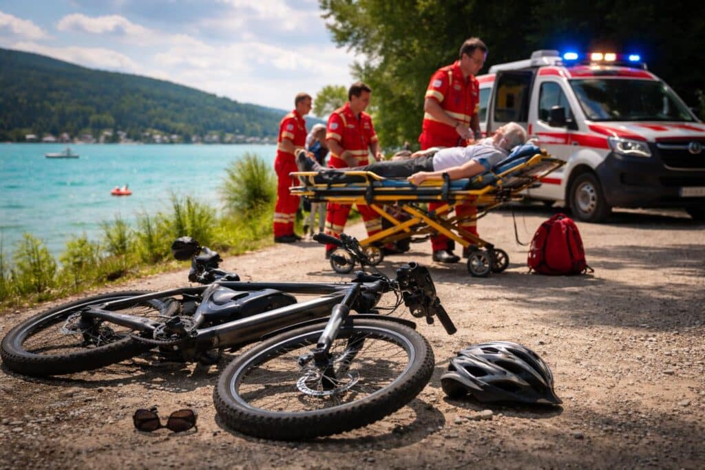 Wiener Pensionist nach Unfall am Wörthersee auf der Intensivstation