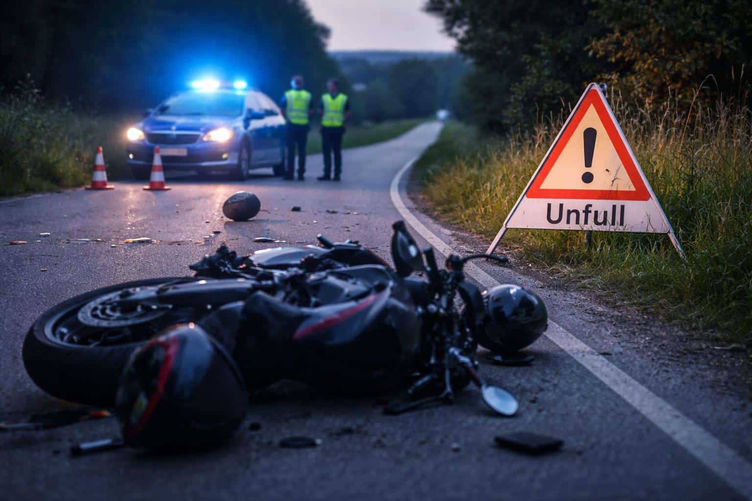 Motorradfahrer stirbt nach Sturz