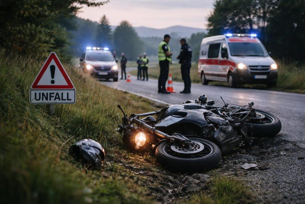 50-jähriger Motorradfahrer tödlich verunglückt