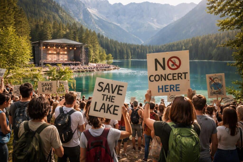 Umweltschützer wollen Konzerte an den Laghi di Fusine verhindern
