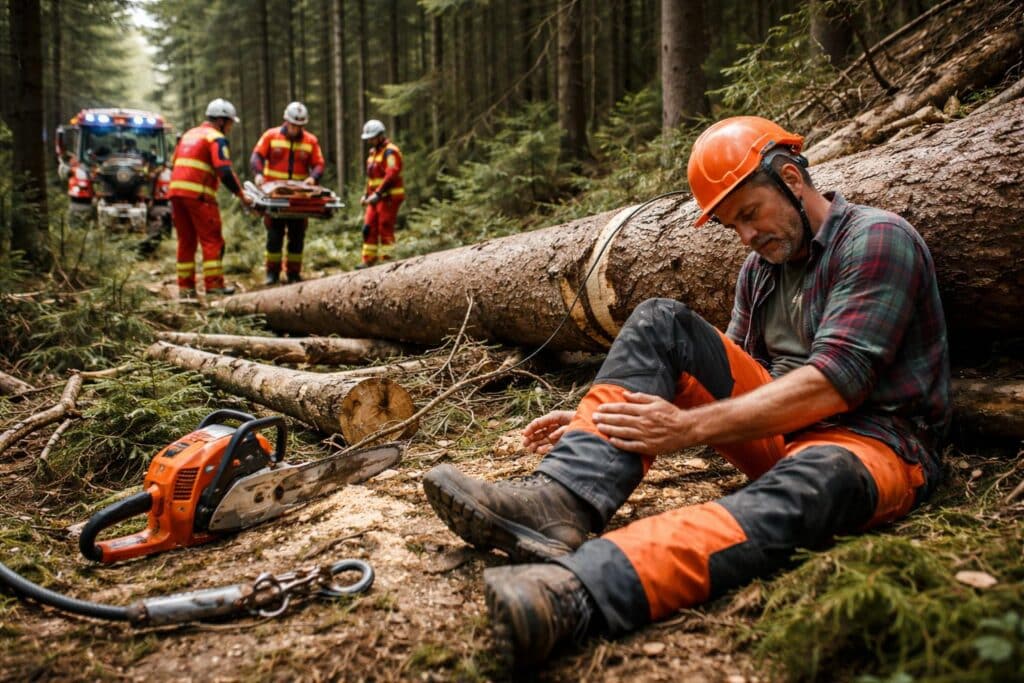 Forstunfall im Bezirk Villach-Land