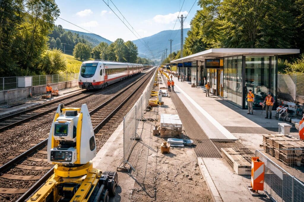 Haltestelle wird modernisiert