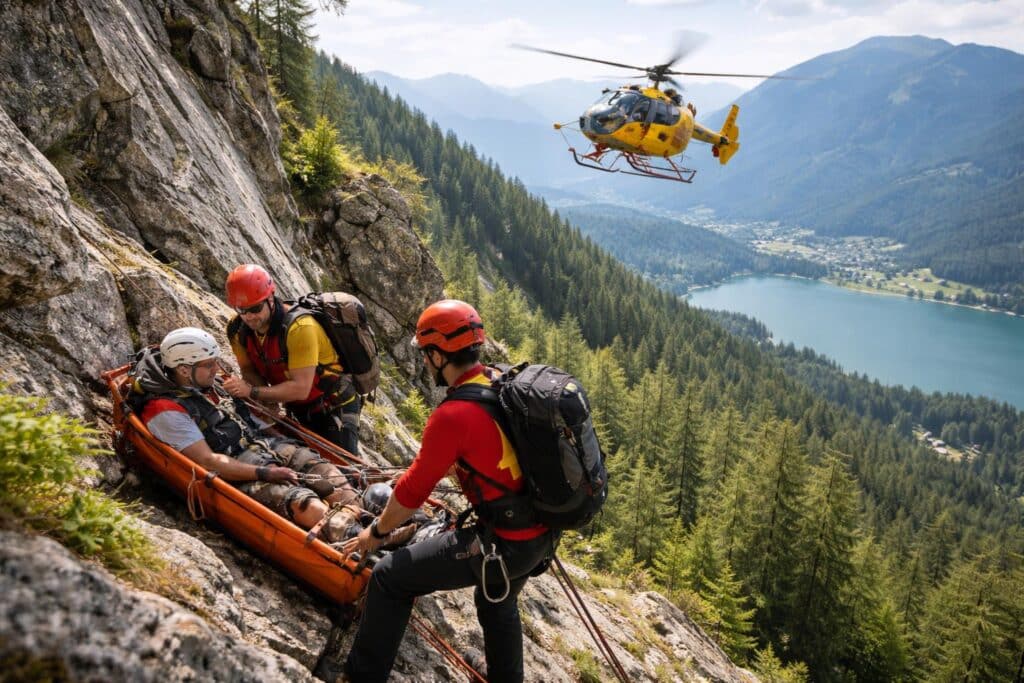 Kletterunfall im Bezirk Spittal/Drau