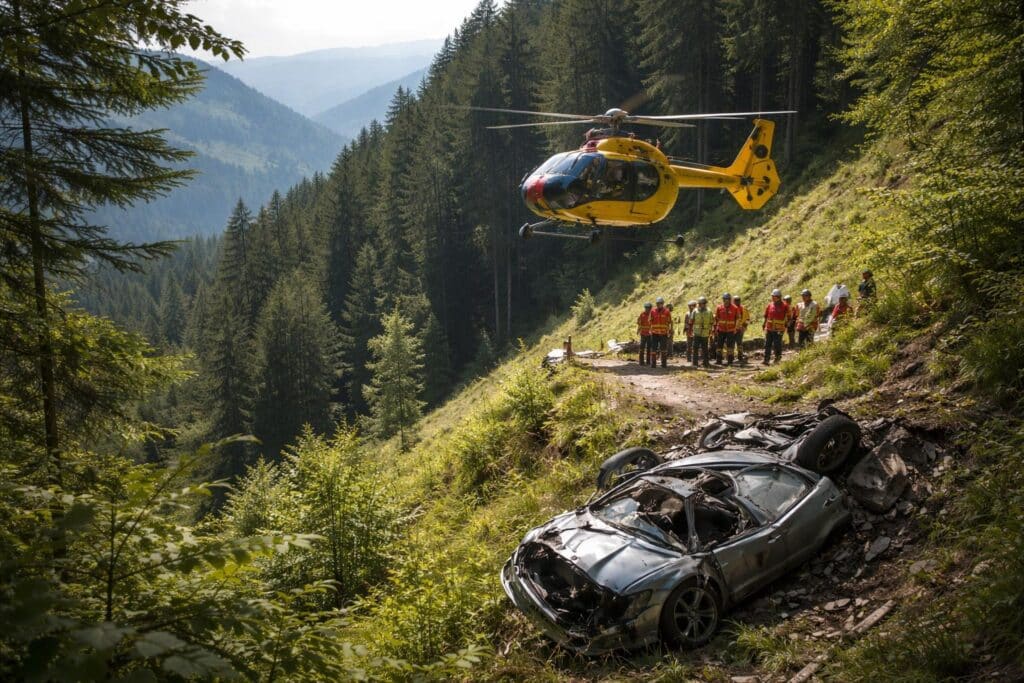 Verkehrsunfall mit Todesfolge im Bezirk Spittal/Drau