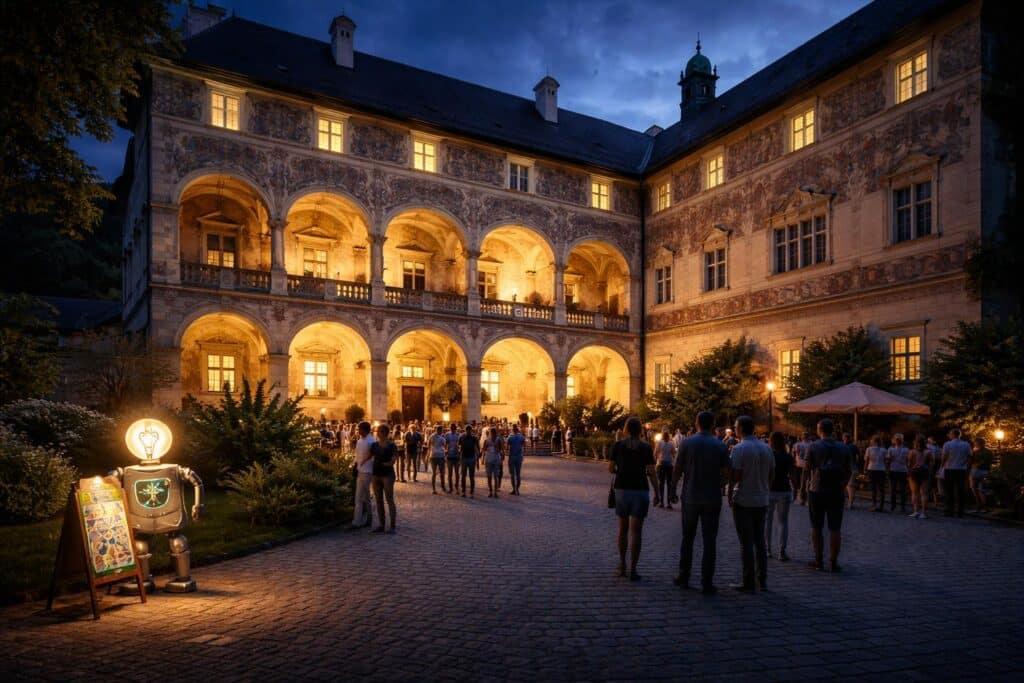 Erste lange Museumsnacht im Schloss Porcia