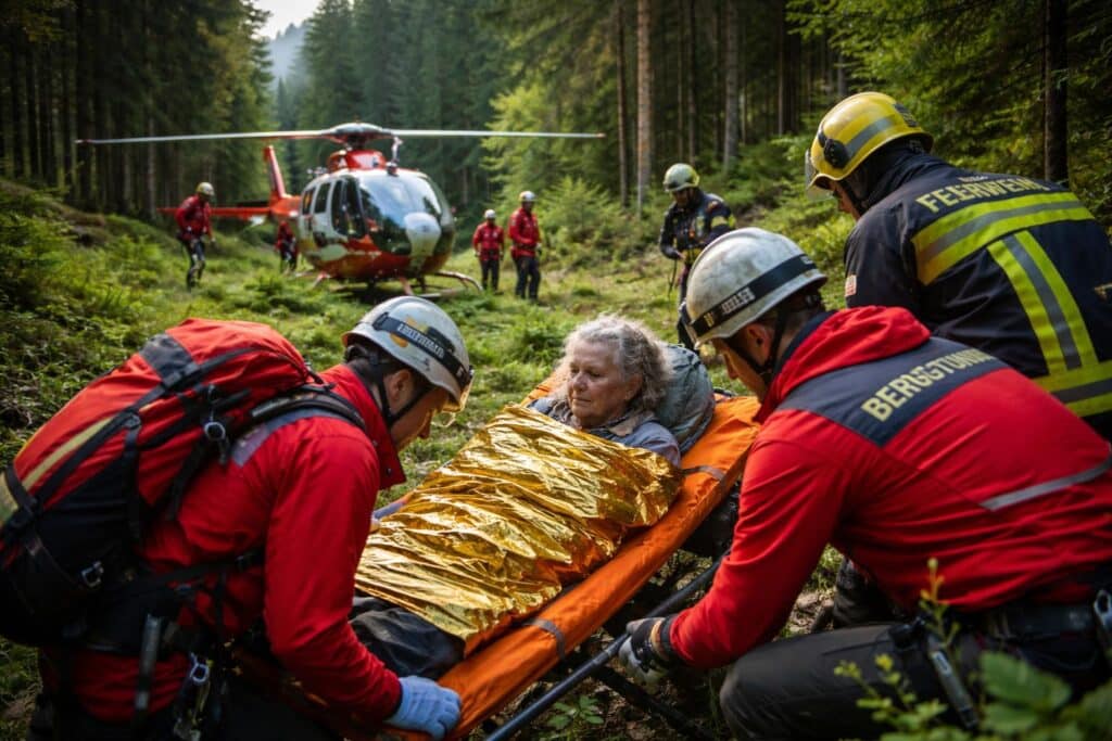 Osttirol: 74-jährige Frau nach vier Tagen im Wald gefunden