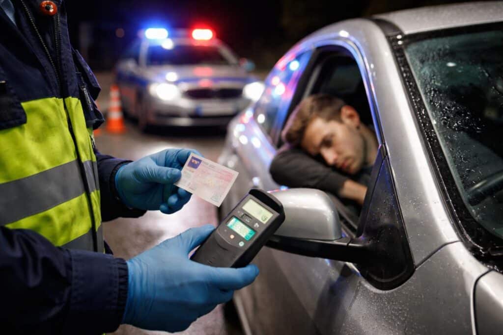 Alkohol im Straßenverkehr – Führerscheinabnahme