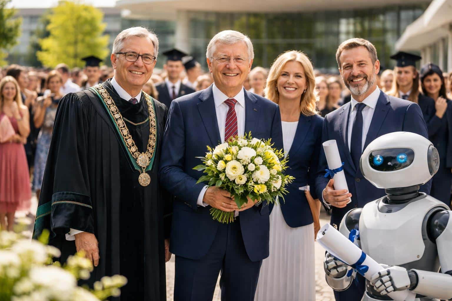 Akademische Erfolge und Ehrungen bei Sommersponsion