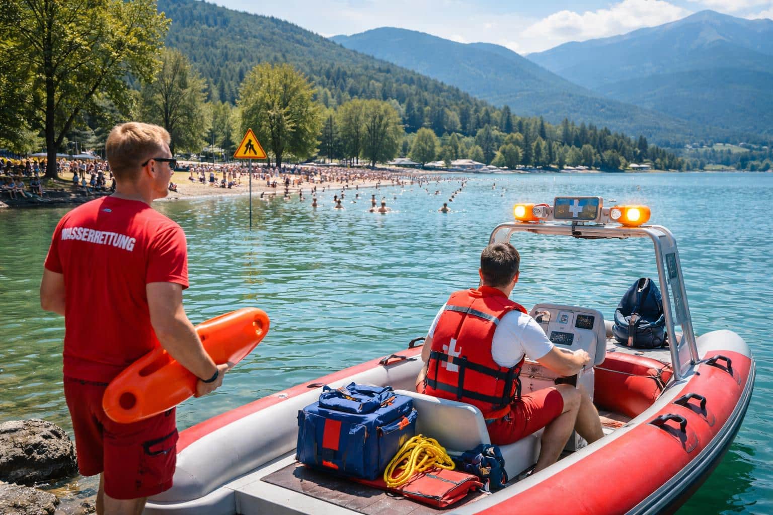 Einsatzreicher Sommer für Wasserrettung