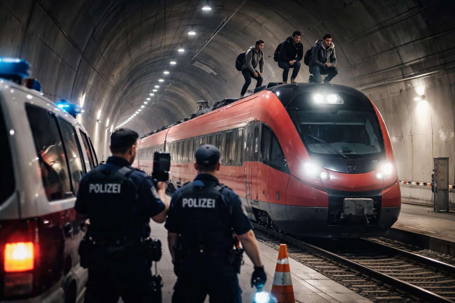 Train-Surfer legten Koralmtunnel lahm!