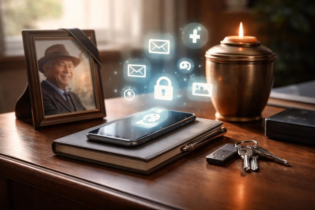 Was nach dem Tod mit Online-Daten passiert