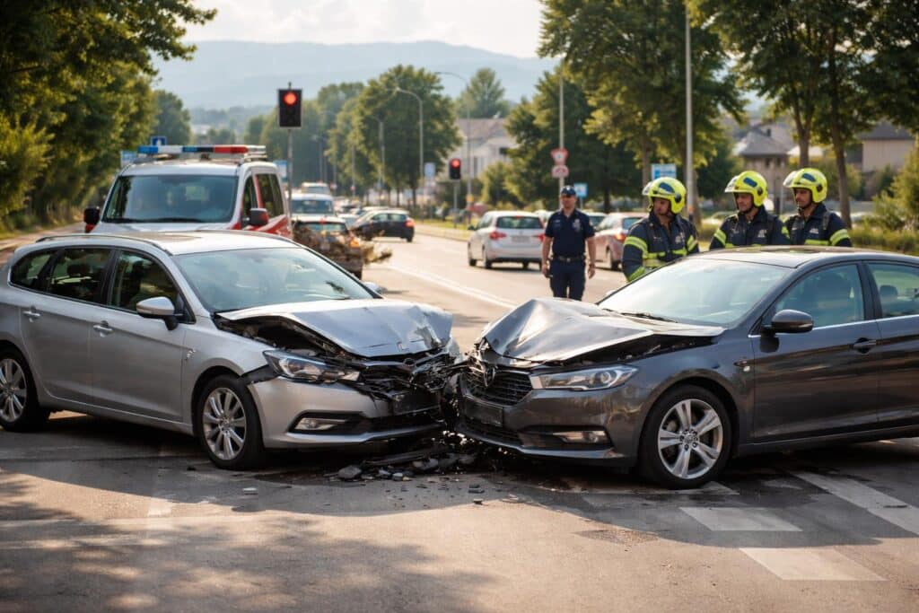 Verkehrsunfall mit Personenschaden in Klagenfurt