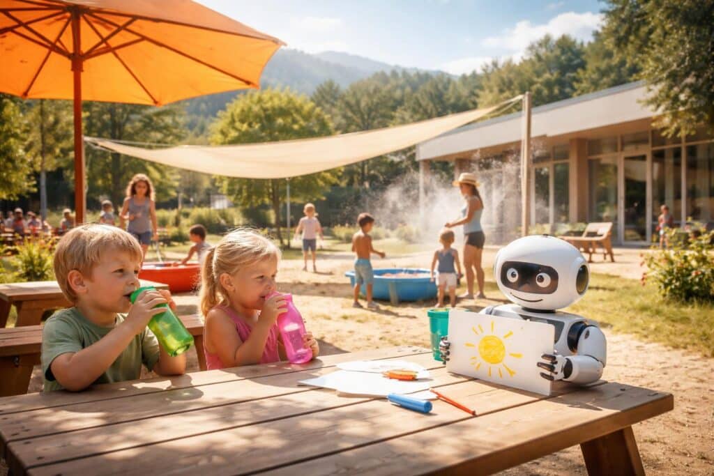 Kindergärten fordern Hitzeschutz