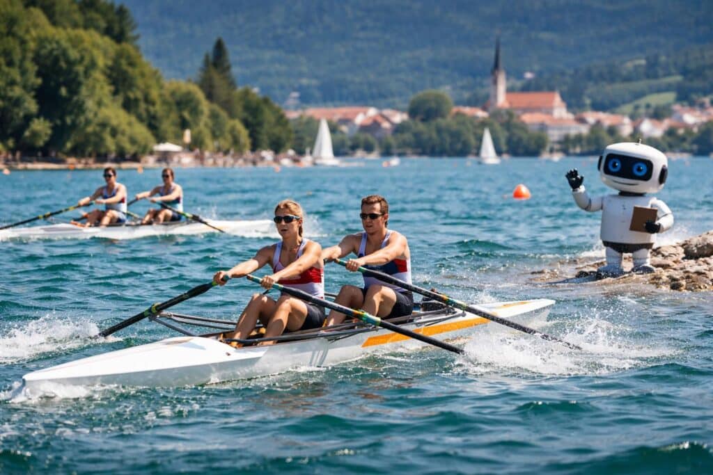 VST-Rudern: Erfolgreicher Auftritt der Schalk-Zwillinge im Coastal Rowing in Tschechien