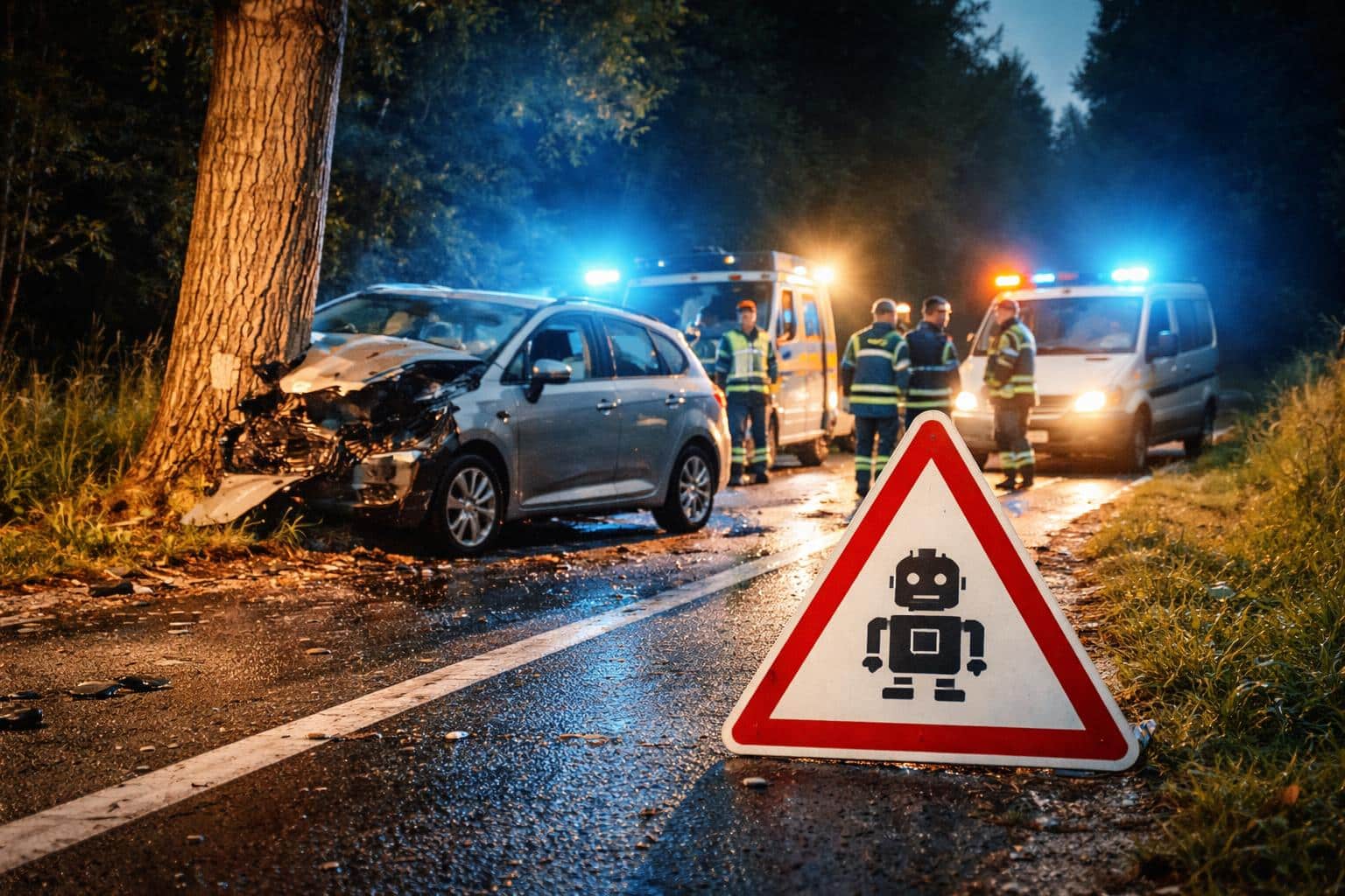 In Kärnten: Zwei Verletzte nach wirkungsloser Vollbremsung
