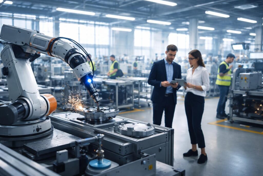 Industrie sieht leicht positive Entwicklung