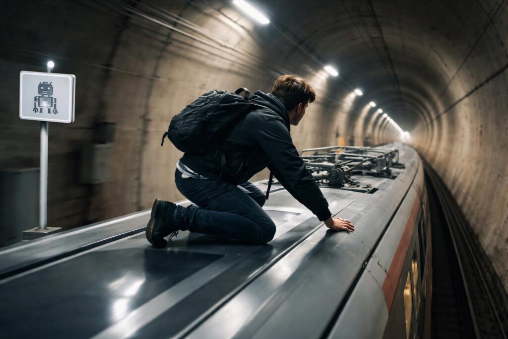 19-Jähriger als Trainsurfer ausgeforscht