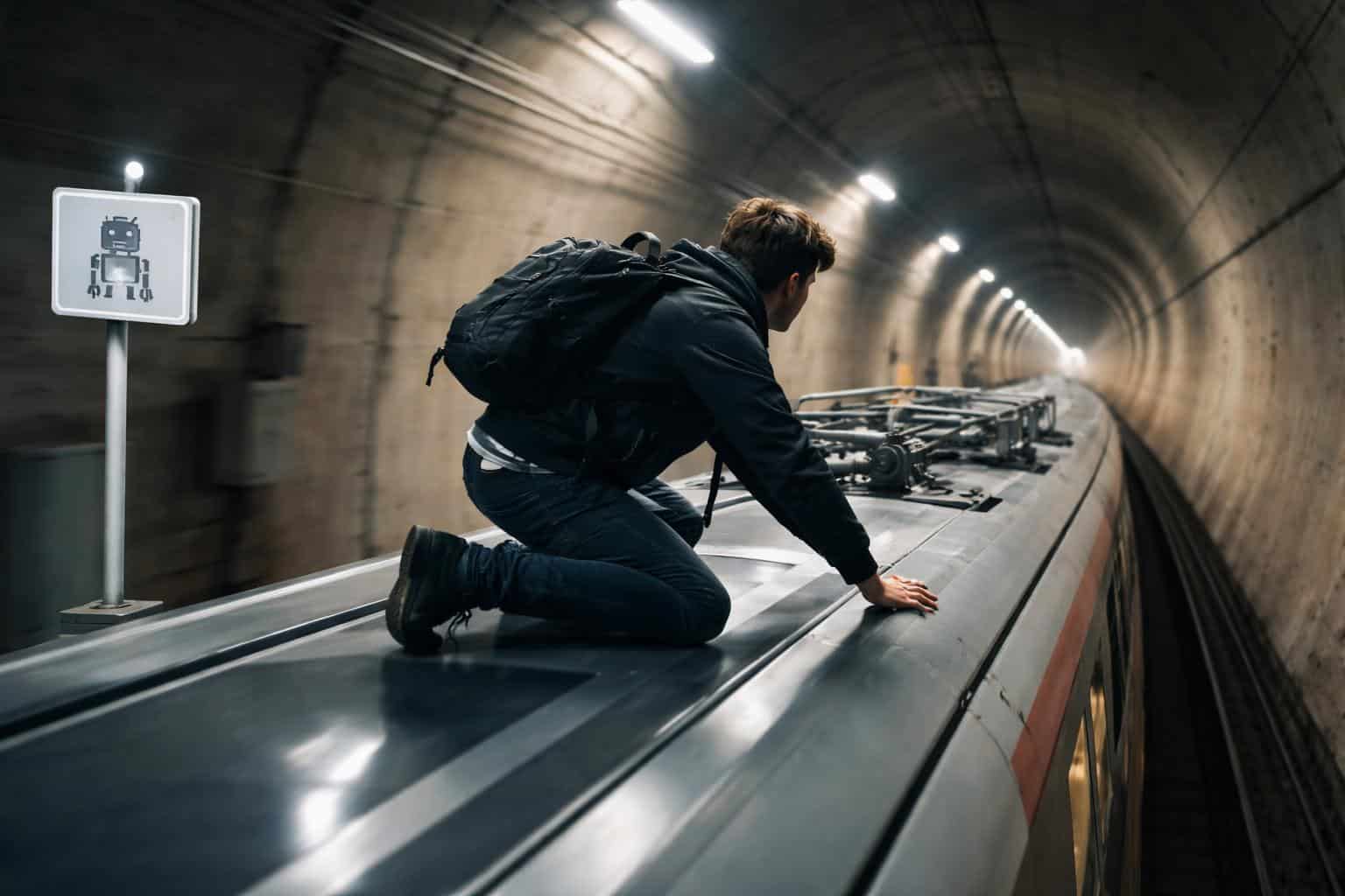 19-Jähriger als Trainsurfer ausgeforscht