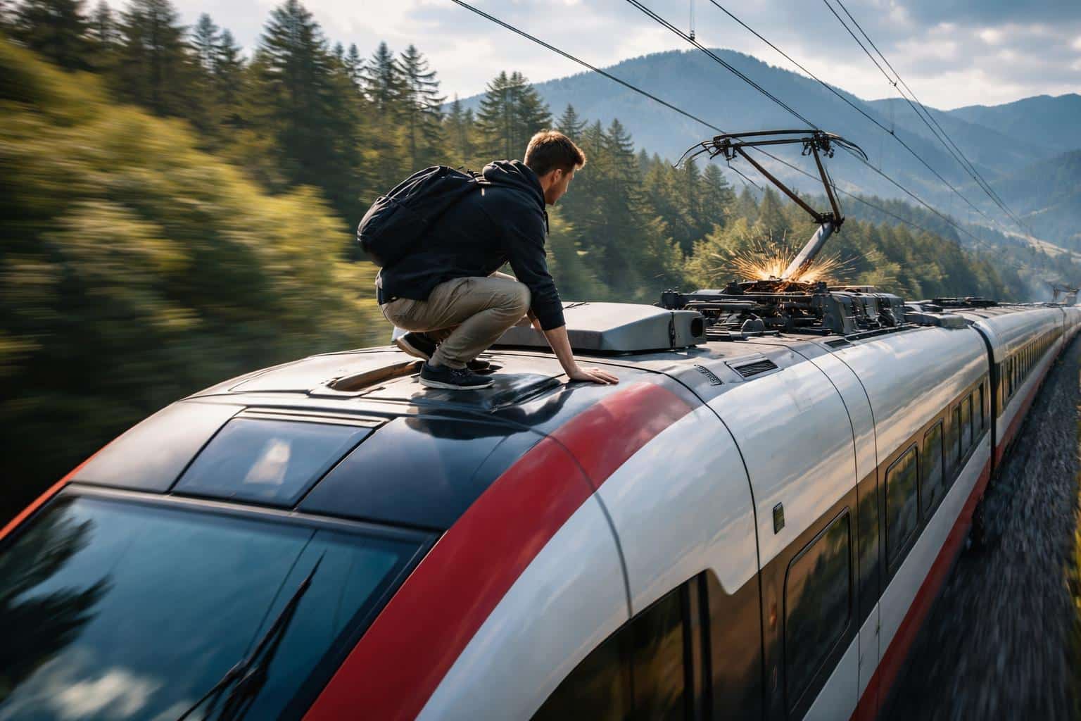 Train-Surfer: Ein Täter nach Wahnsinnsfahrt auf der Koralmbahn gefasst