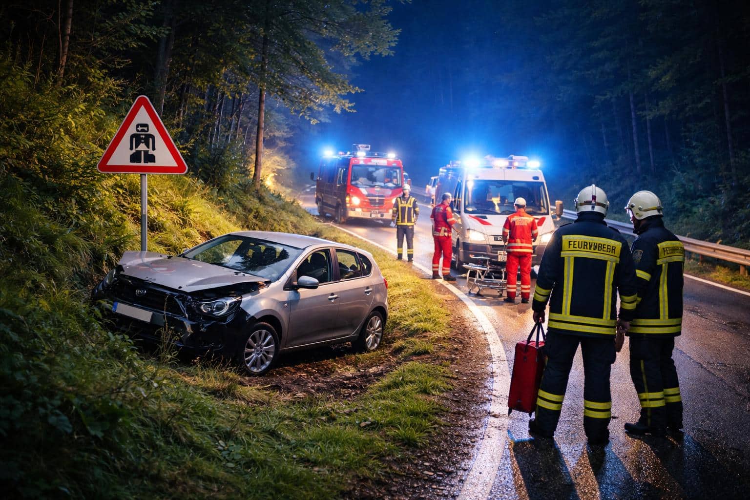 Verkehrsunfall in Techelsberg am Ws