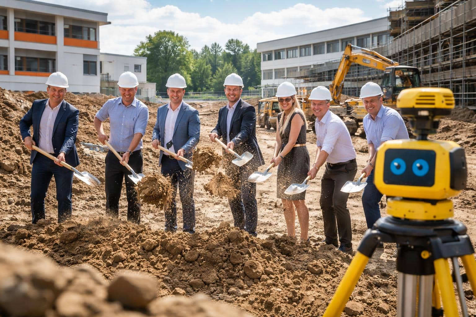Spatenstich für 25-Millionen-Projekt: Fachberufsschule Völkermarkt wird umfassend modernisiert
