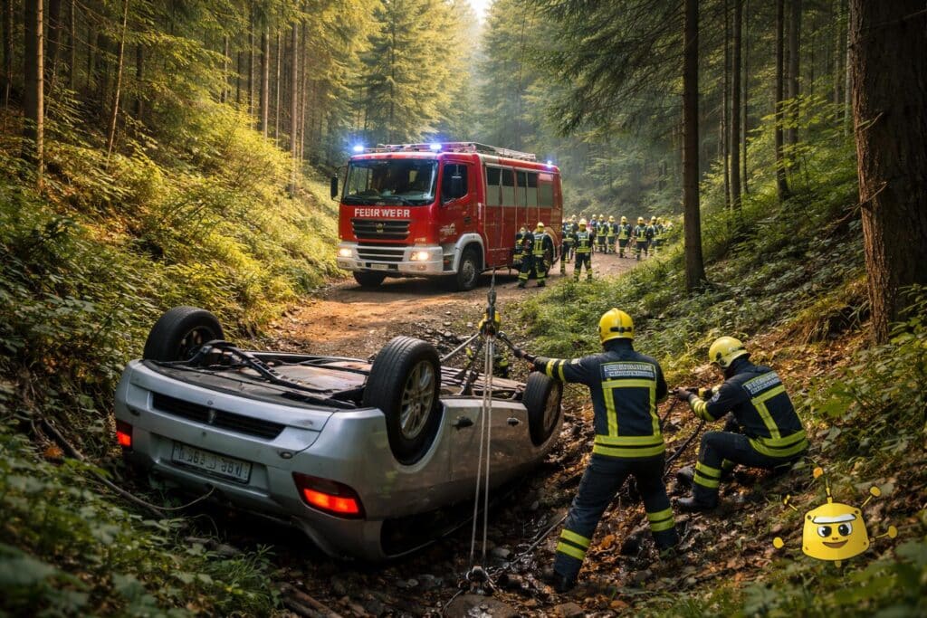 Drei Einsätze an einem Tag für die Feuerwehr St. Veit