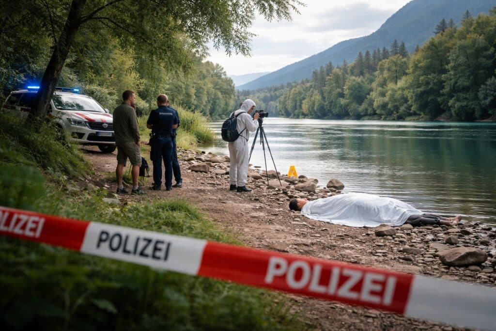 Identität unbekannt: Spaziergänger entdeckt Leiche in der Drau