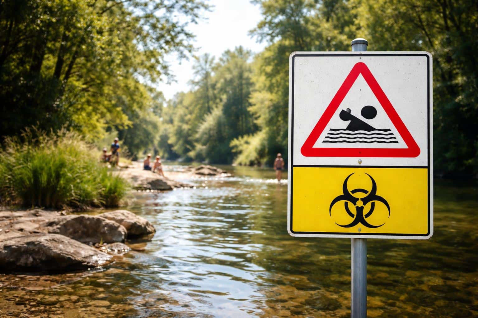 Stadt rät vom Baden in der Sattnitz ab