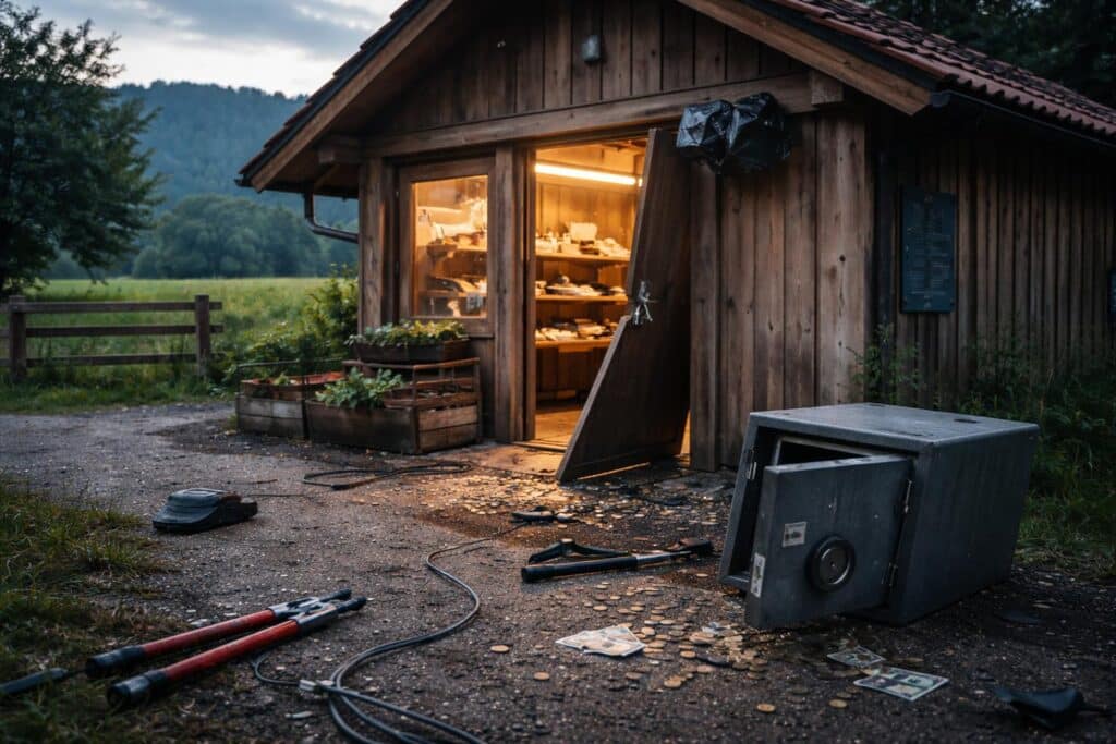 Verdacht des Einbruchdiebstahls