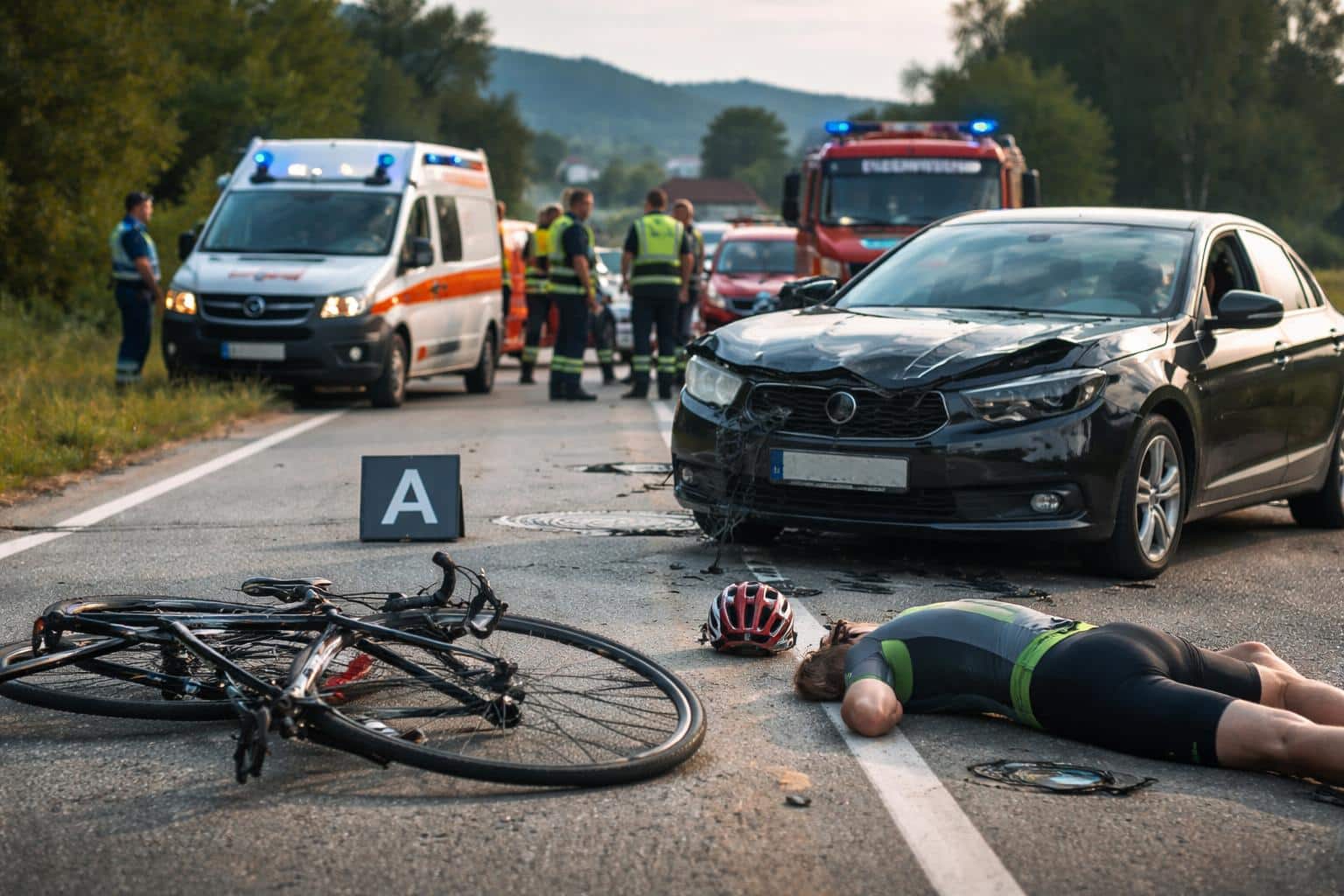 Verkehrsunfall mit Personenschaden im alkoholisierten Zustand