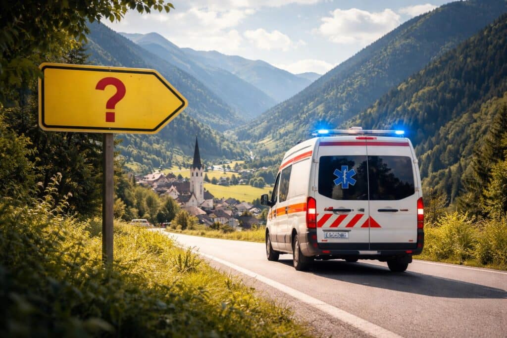 Was steckt hinter dem Abzug des Rettungsfahrzeugs im Drautal?