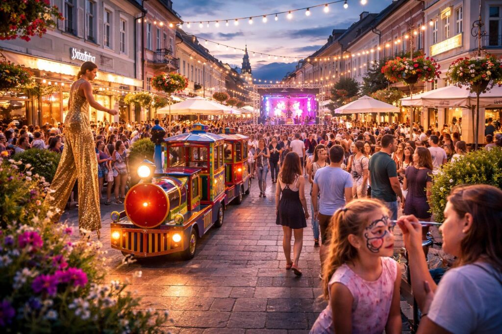 Sommer-Einkaufsnacht bringt Musik und Shows in die Stadt