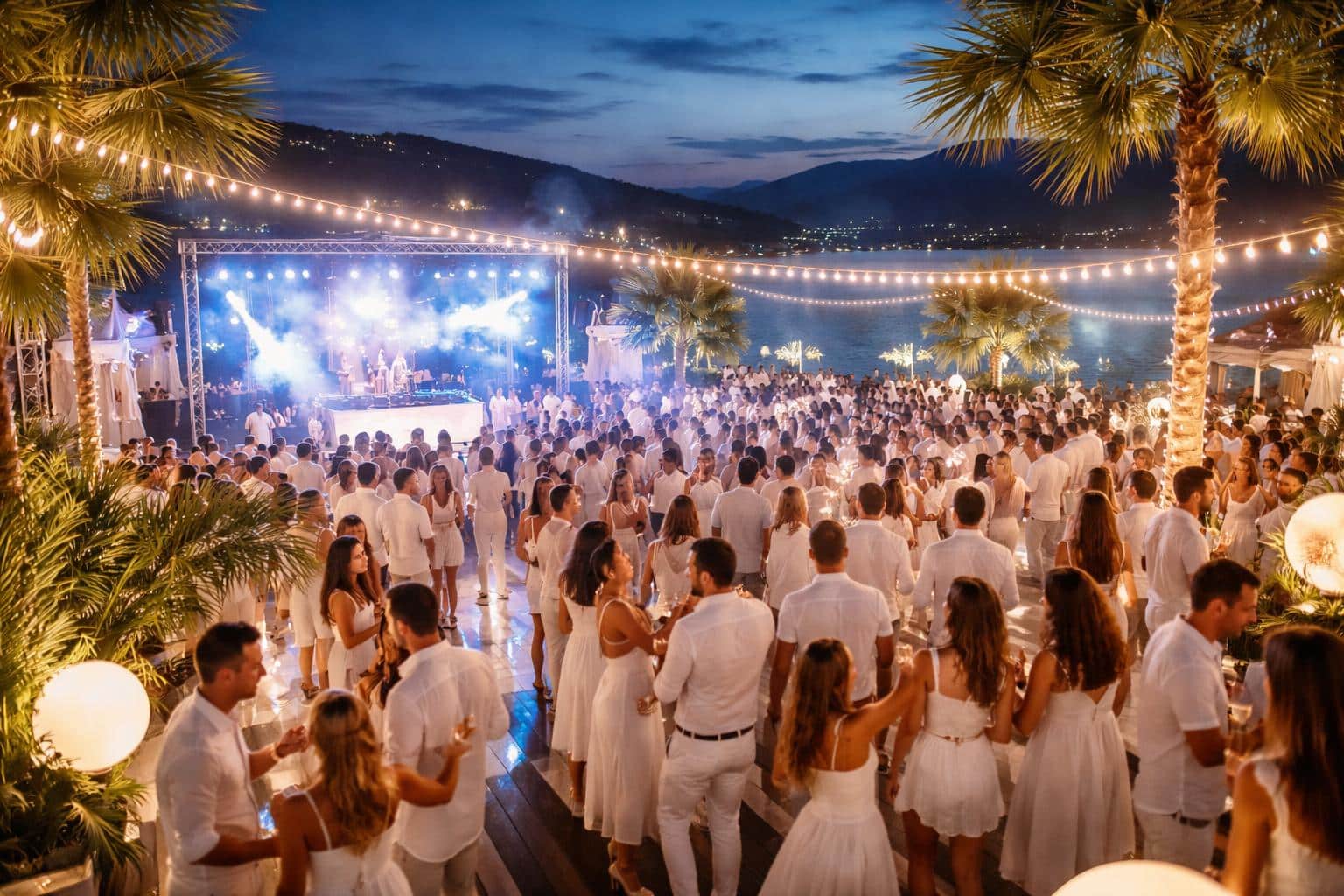 Am Wörthersee wurde wieder die berühmte Fête Blanche gefeiert