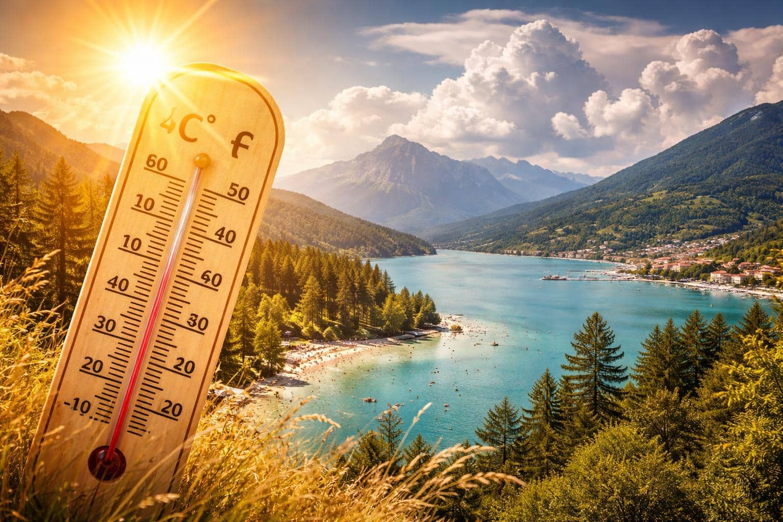 Nächste Hitzewelle erreicht Kärnten, Osttirol und die Obere Adria