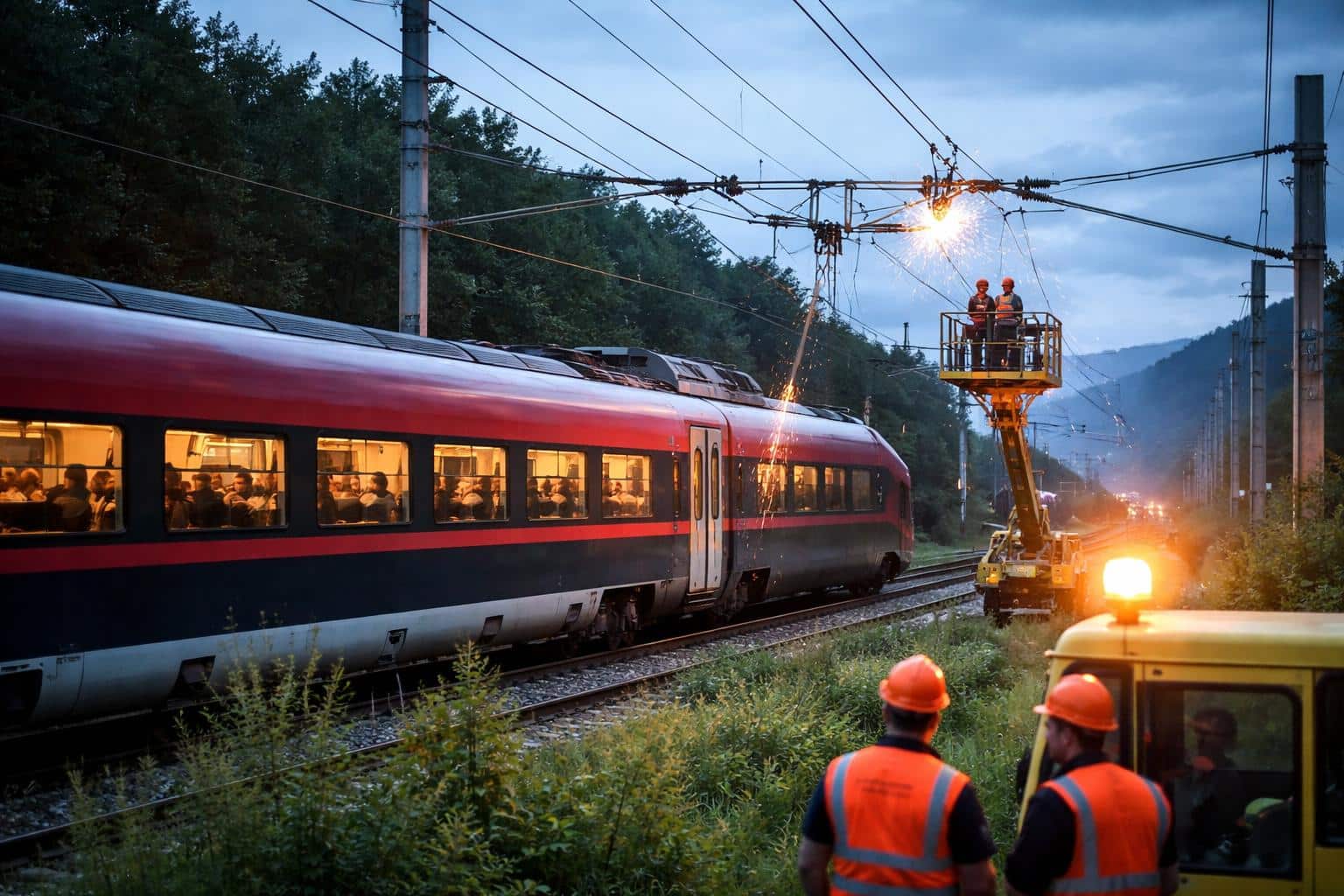 Fahrgäste sitzen fest: Störung auf Südbahnstrecke bei Klagenfurt