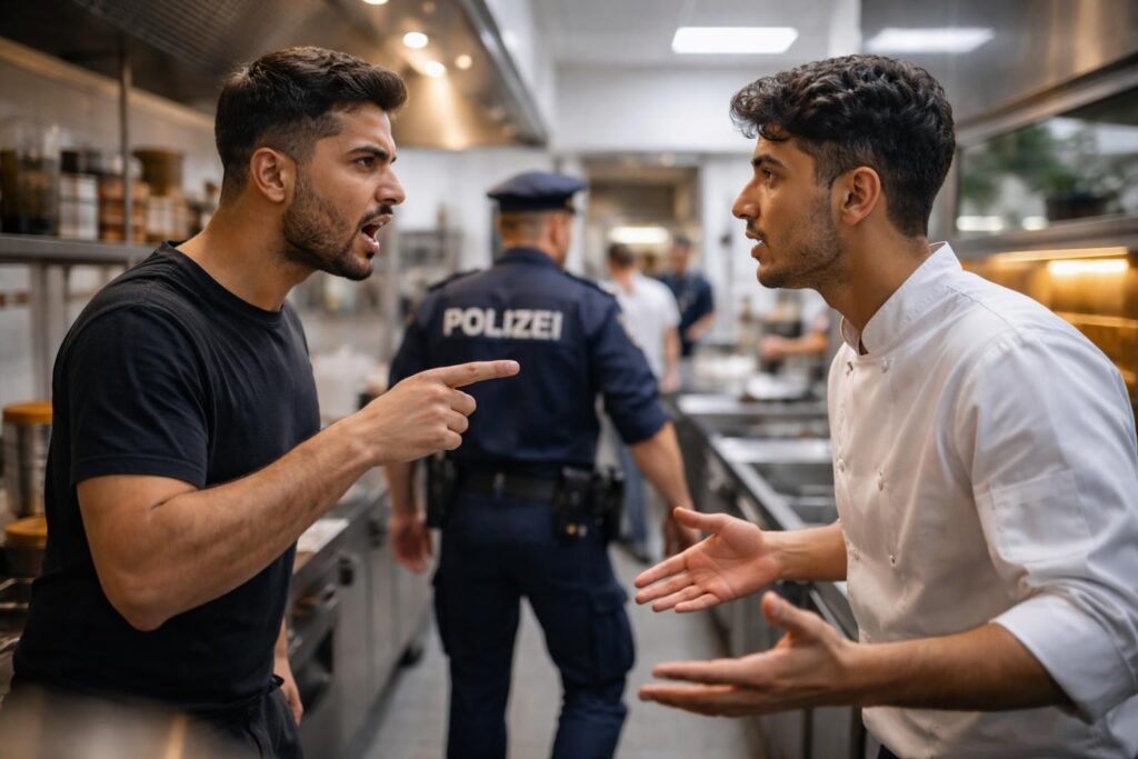 Streit zweier Arbeitskollegen in Klagenfurter Gastro-Betrieb eskalierte