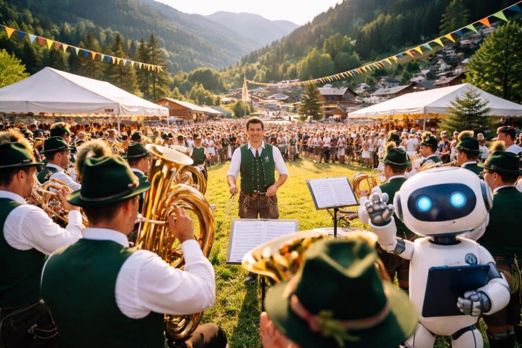 Blasmusik verbindet: Glödnitz feierte 70 Jahre Alpenblasmusikkapelle