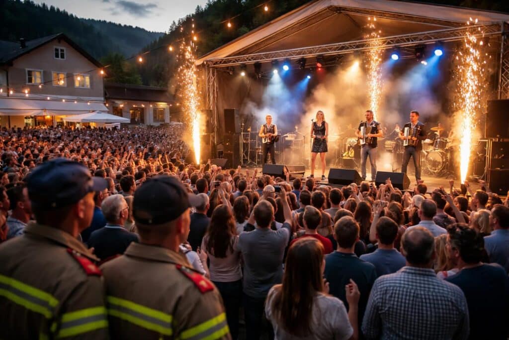 Musikalisches Feuerwerk beim Feuerwehrfest im oberen Lavanttal