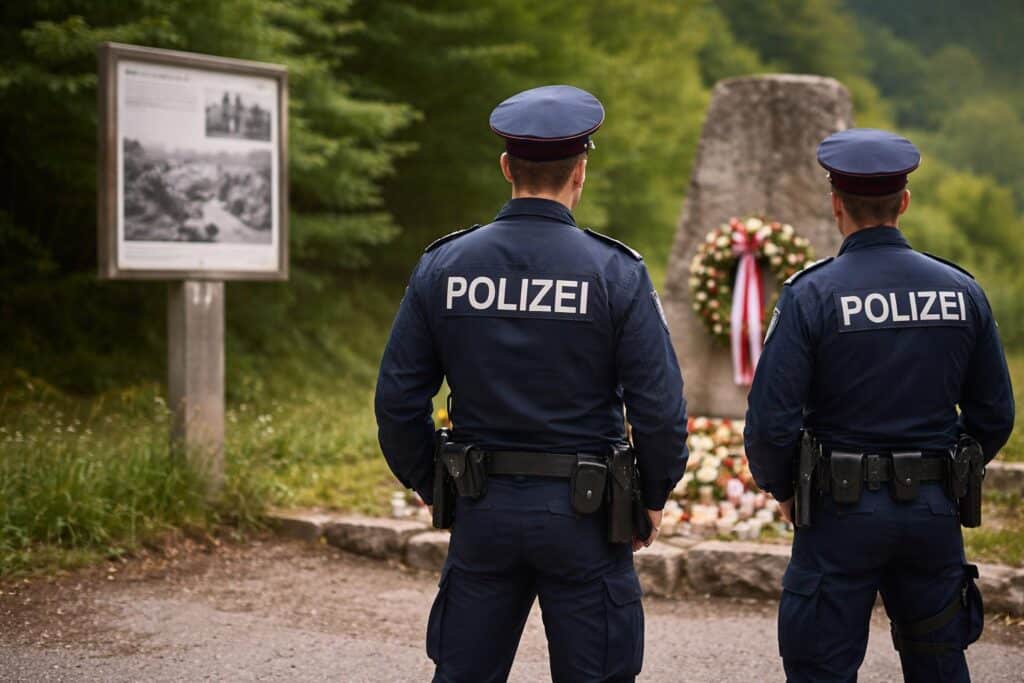 Erlass zu Polizeieinsätzen an Gedenkstätten
