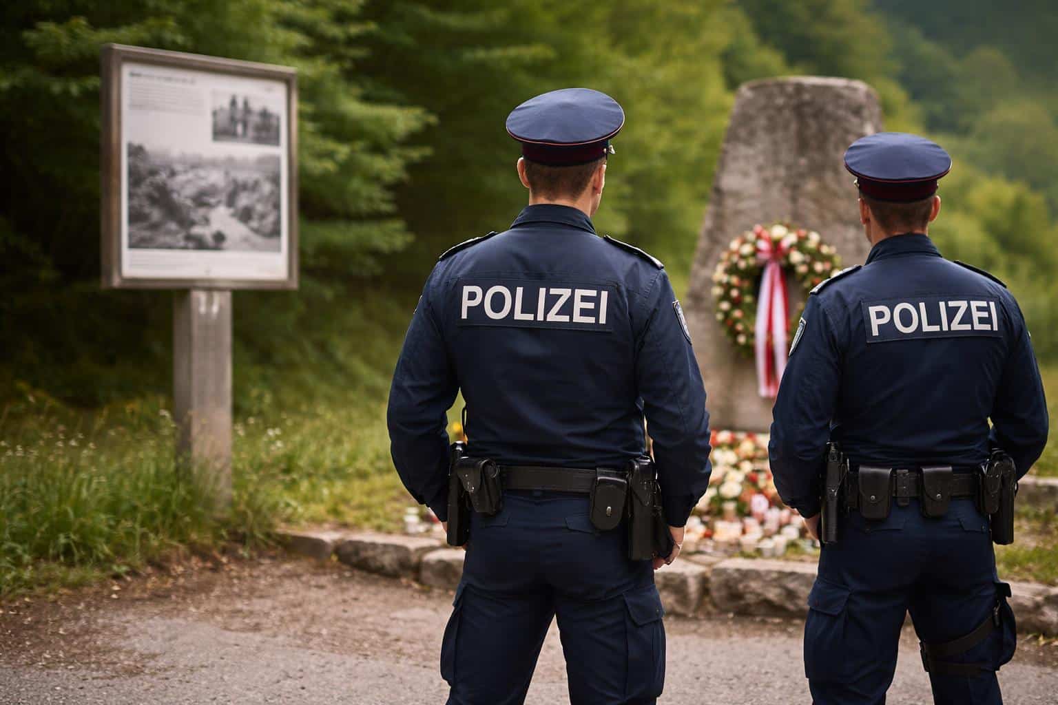 Erlass zu Polizeieinsätzen an Gedenkstätten