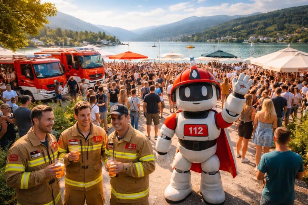 Feiern mit den Florianijüngern: So schön war Feuerwehrfest am Wörthersee