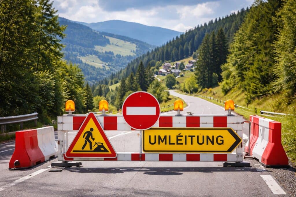 Diese Lavanttaler Straße wird für den gesamten Verkehr gesperrt