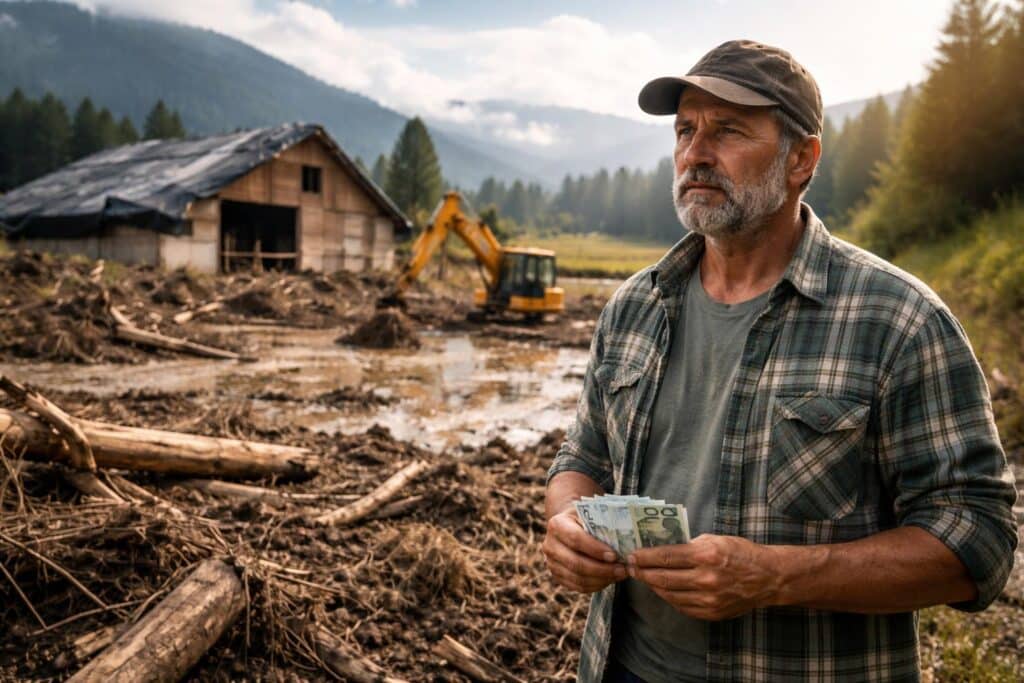 Kärntner Landwirt bekommt drei Jahre nach Unwetter 820 Euro Beihilfe