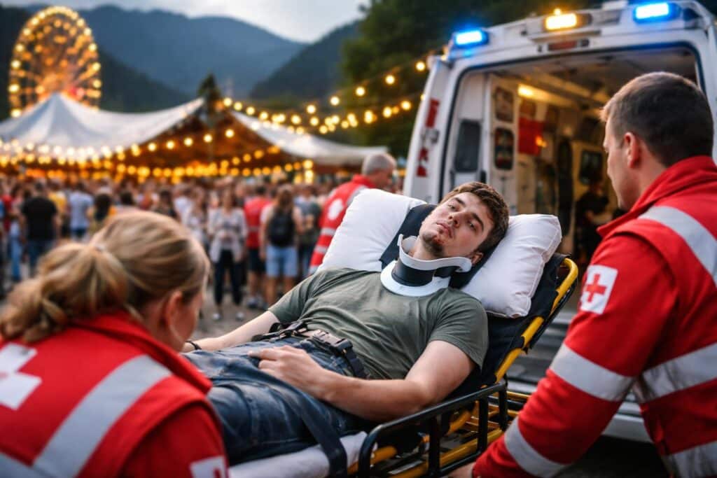 Petzenkirchtag endete für 23-Jährigen im Krankenhaus