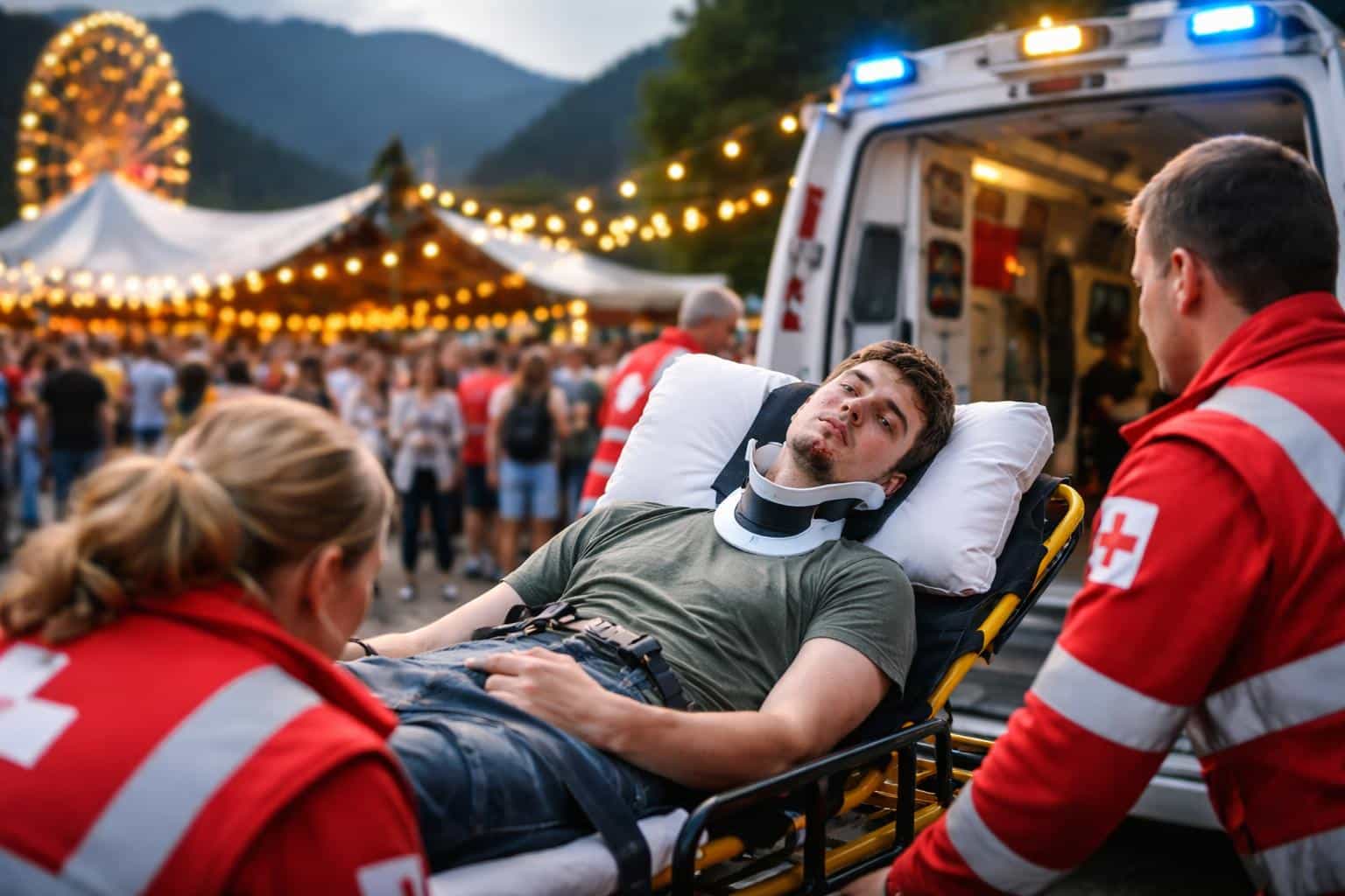Petzenkirchtag endete für 23-Jährigen im Krankenhaus