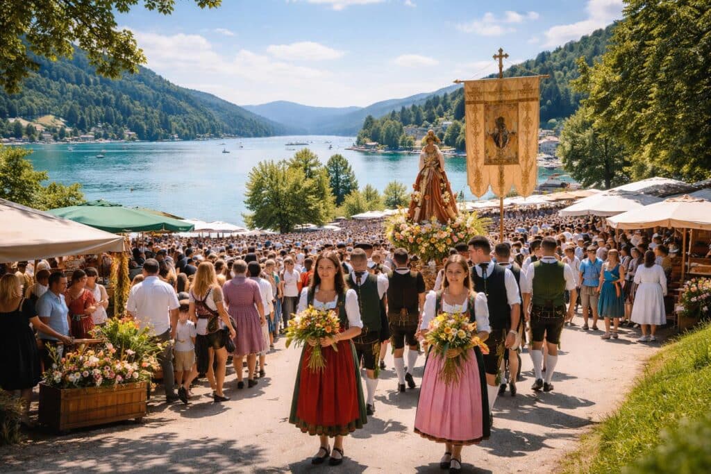 Romantischer Kirchtag am Wörthersee lockte Besucher an