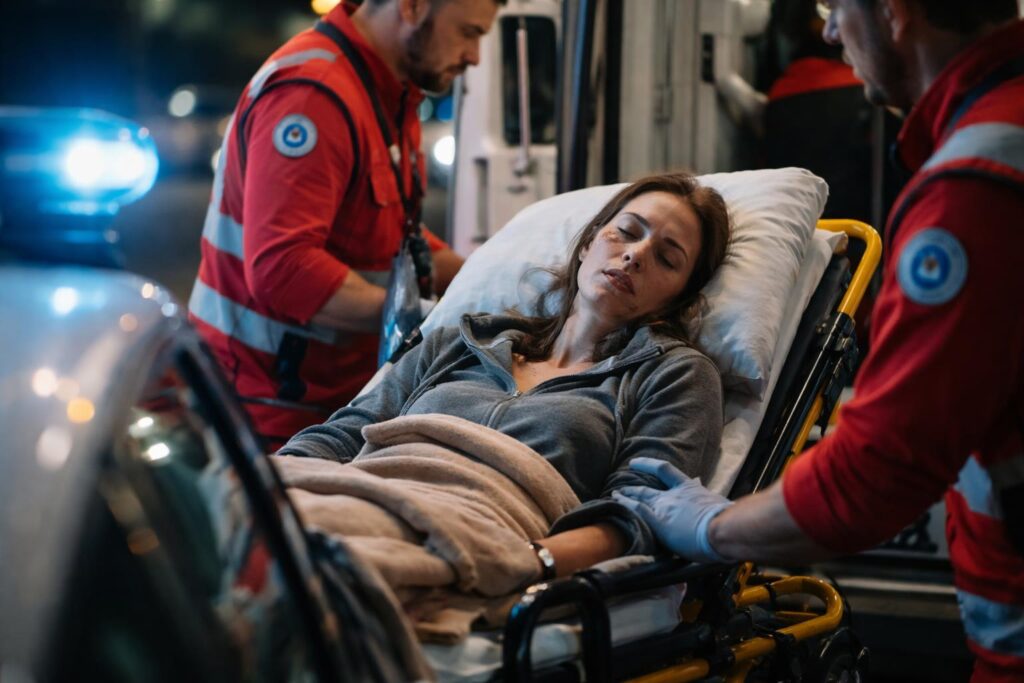 Mann verletzte Frau durch Faustschlag schwer