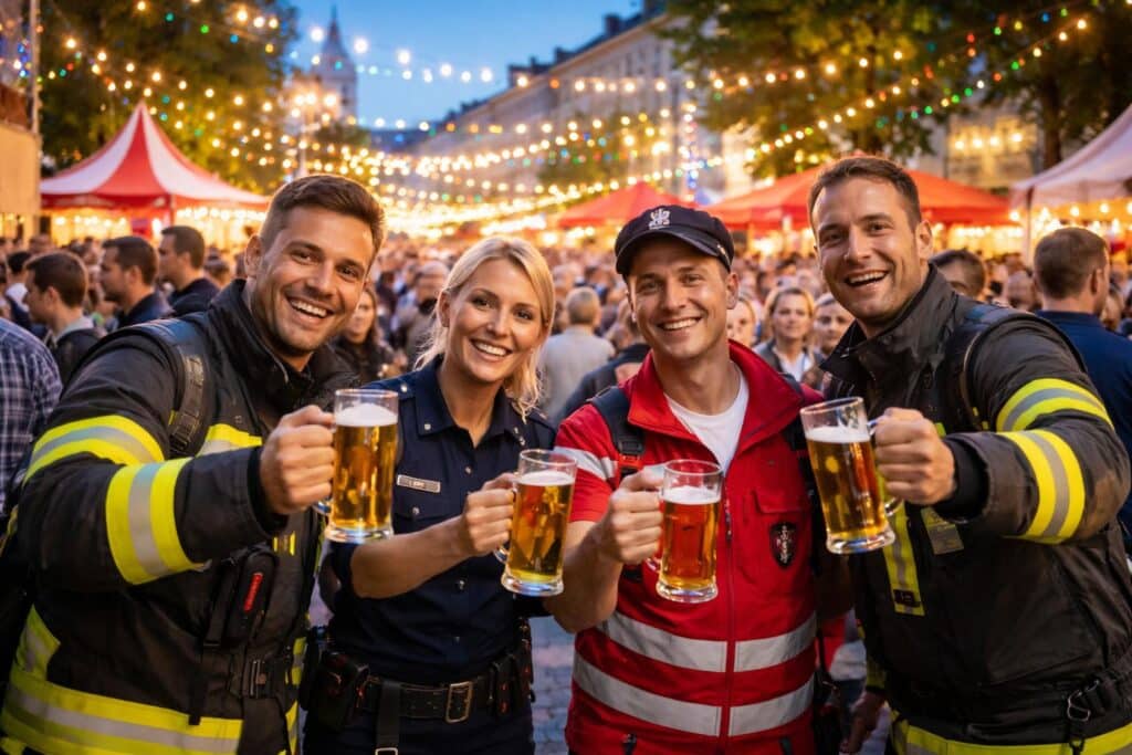 Freigetränke und Musik für Kärntens Einsatzkräfte am Villacher Kirchtag