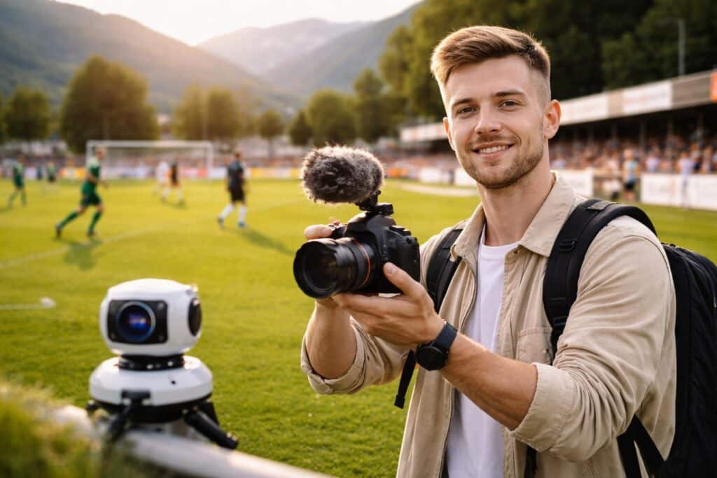 Mit seinen Fußball-Videos landet er jedes Mal einen Volltreffer